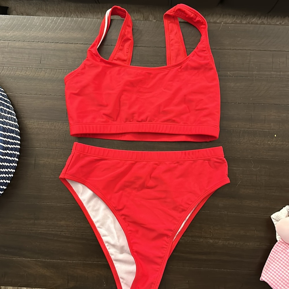 NWOT red bikini - Picture 2 of 2